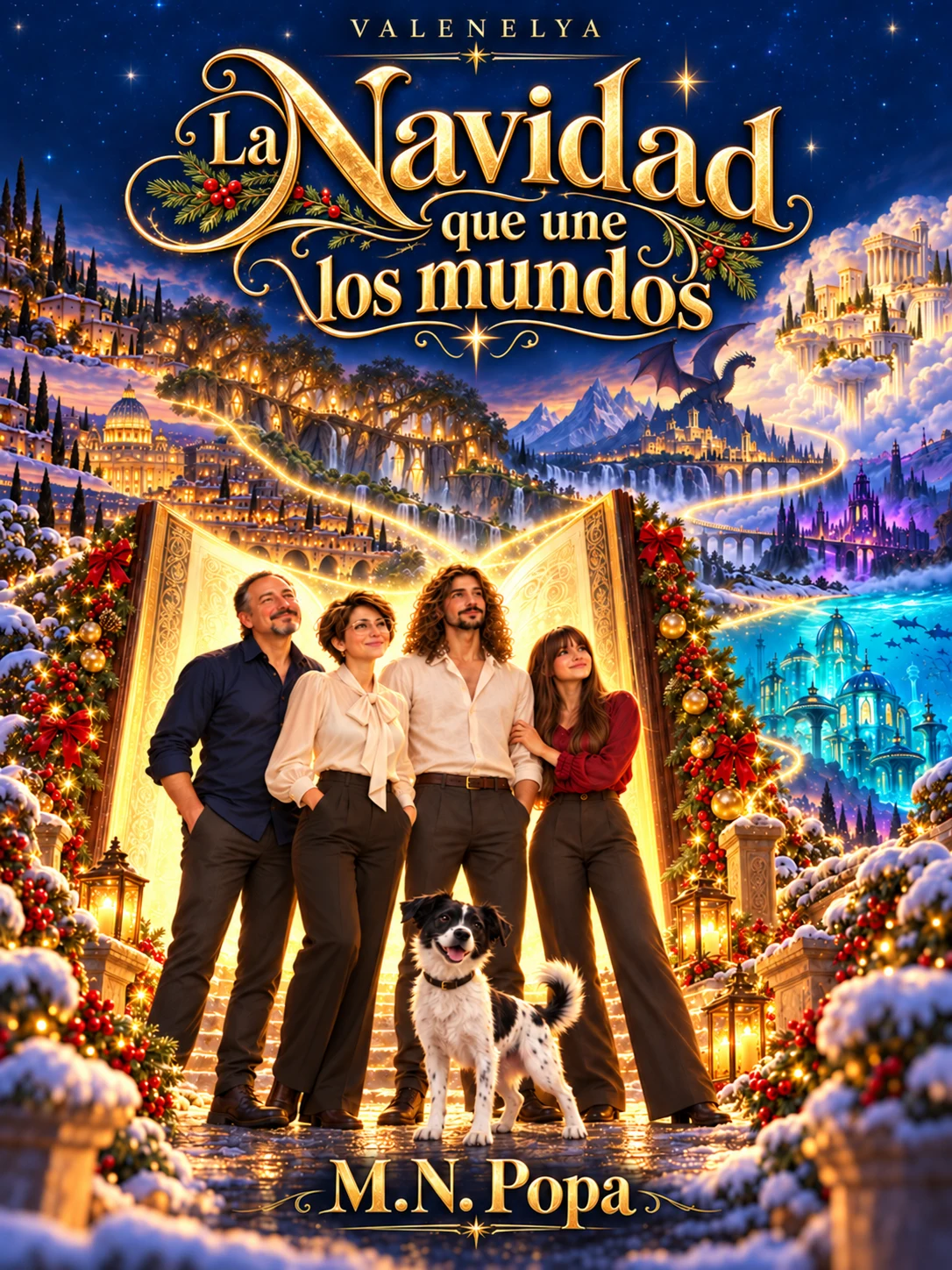 Portada en español — La Navidad que une los mundos, M.N. Popa