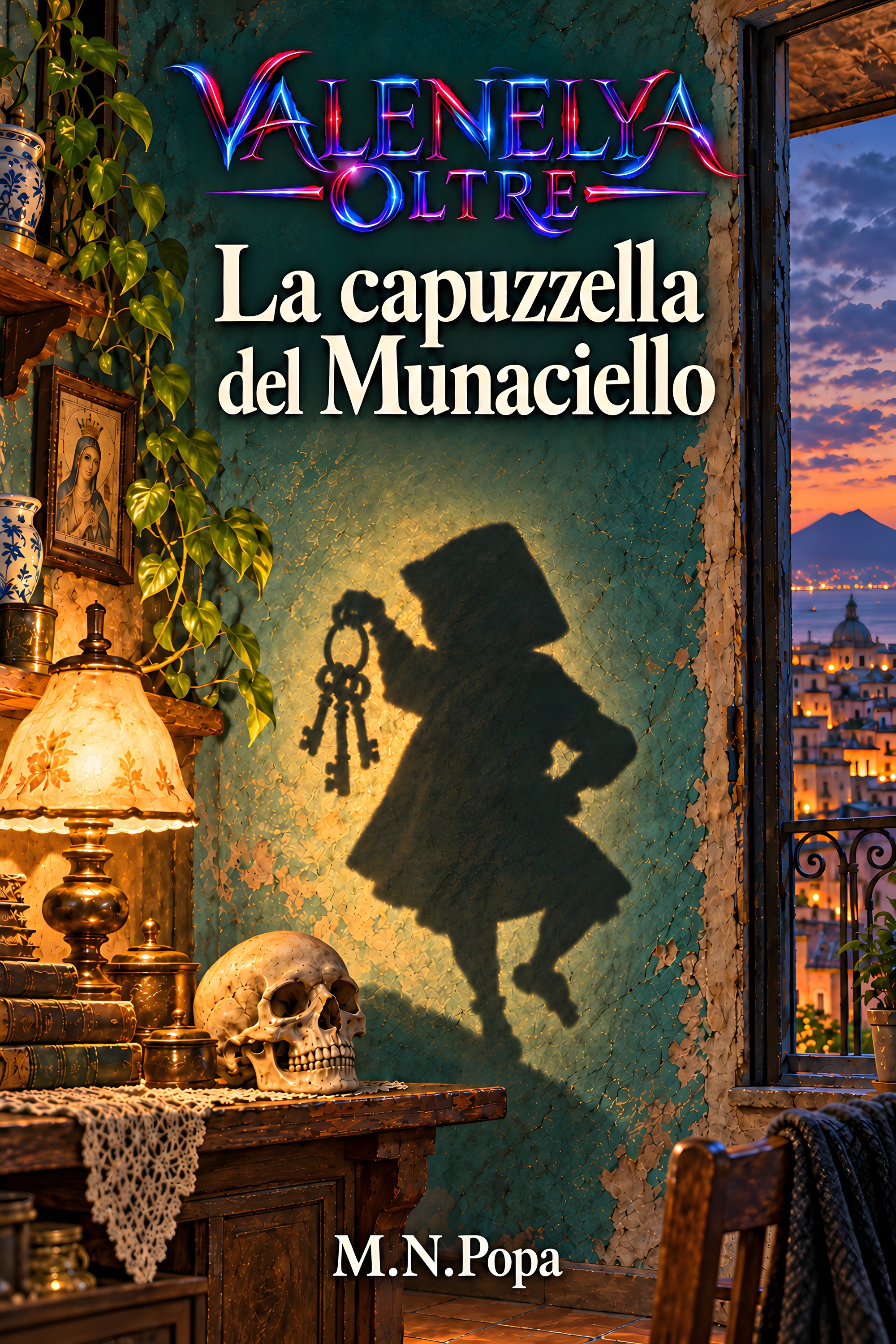 Copertina ufficiale di La capuzzella del Munaciello, di M.N.Popa.